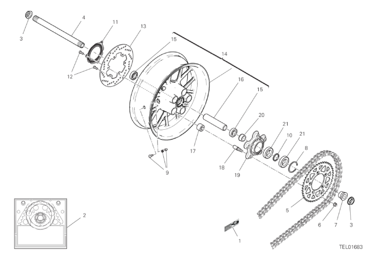 29A REAR WHEEL (21/35)