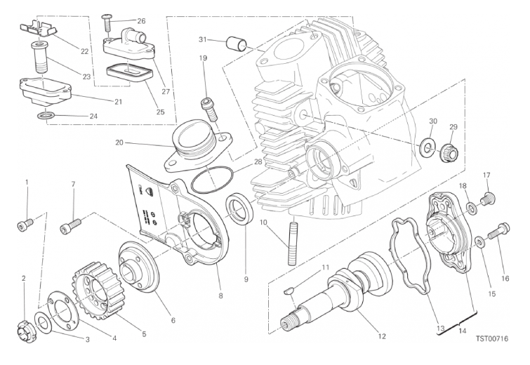 11B HORIZONTAL HEAD - TIMING SYSTEM (14/17)