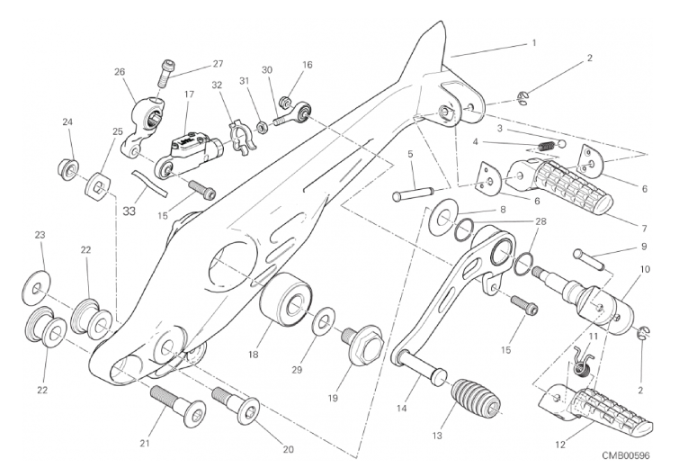 26A FOOTRESTS, LEFT (15/33)