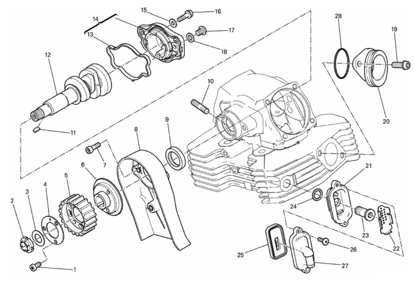 VERTICAL CYLINDER HEAD - TIMING