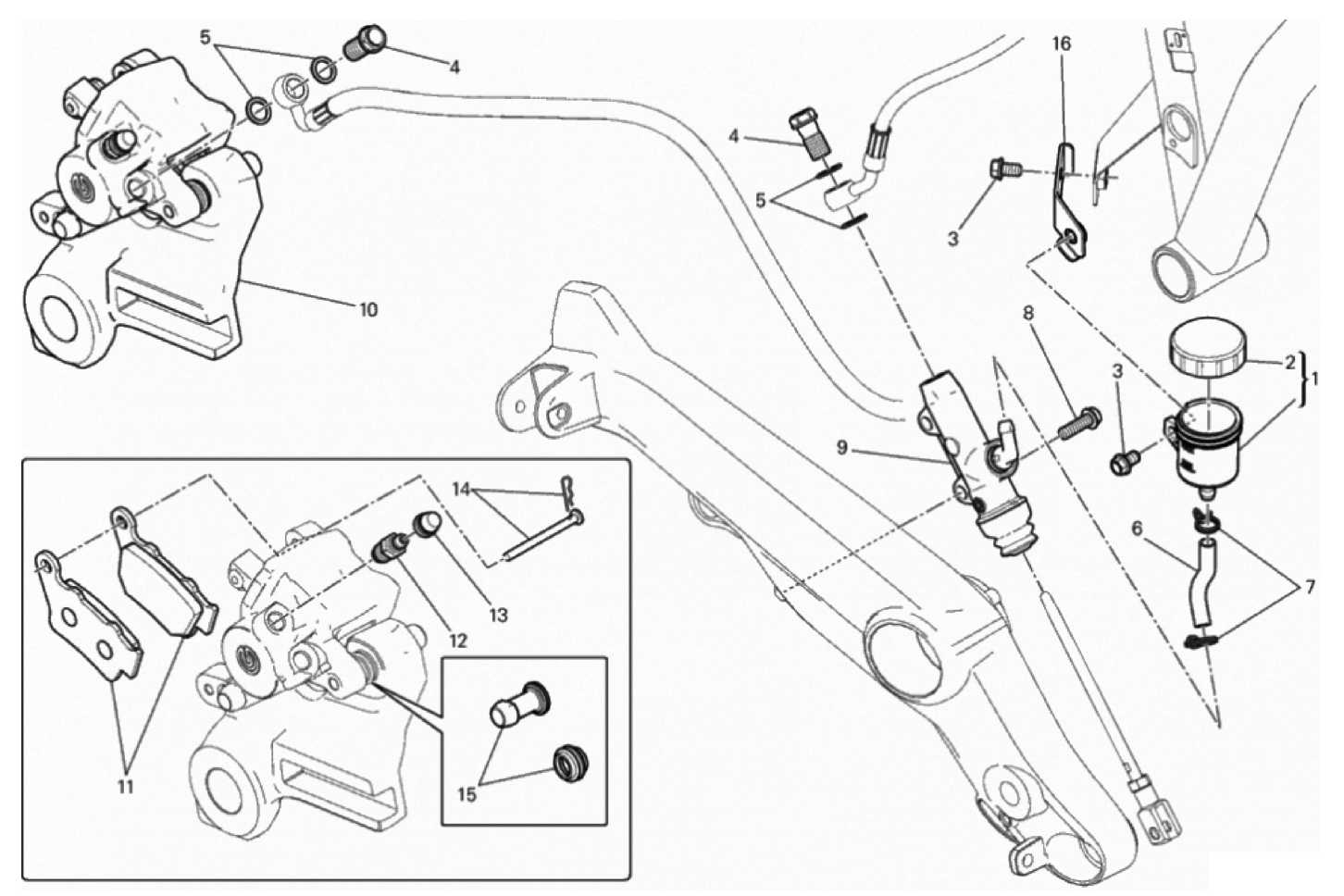 REAR BRAKE SYSTEM 