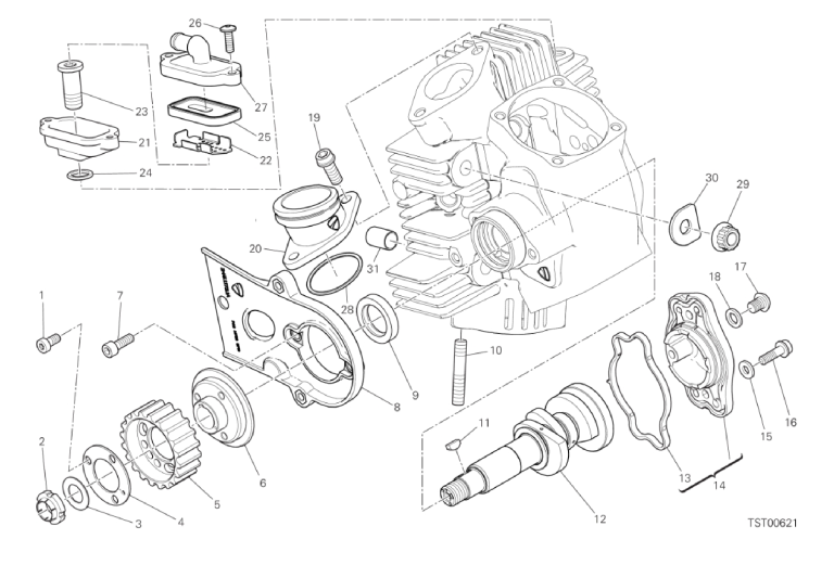 11B HORIZONTAL HEAD - TIMING SYSTEM (15/19)