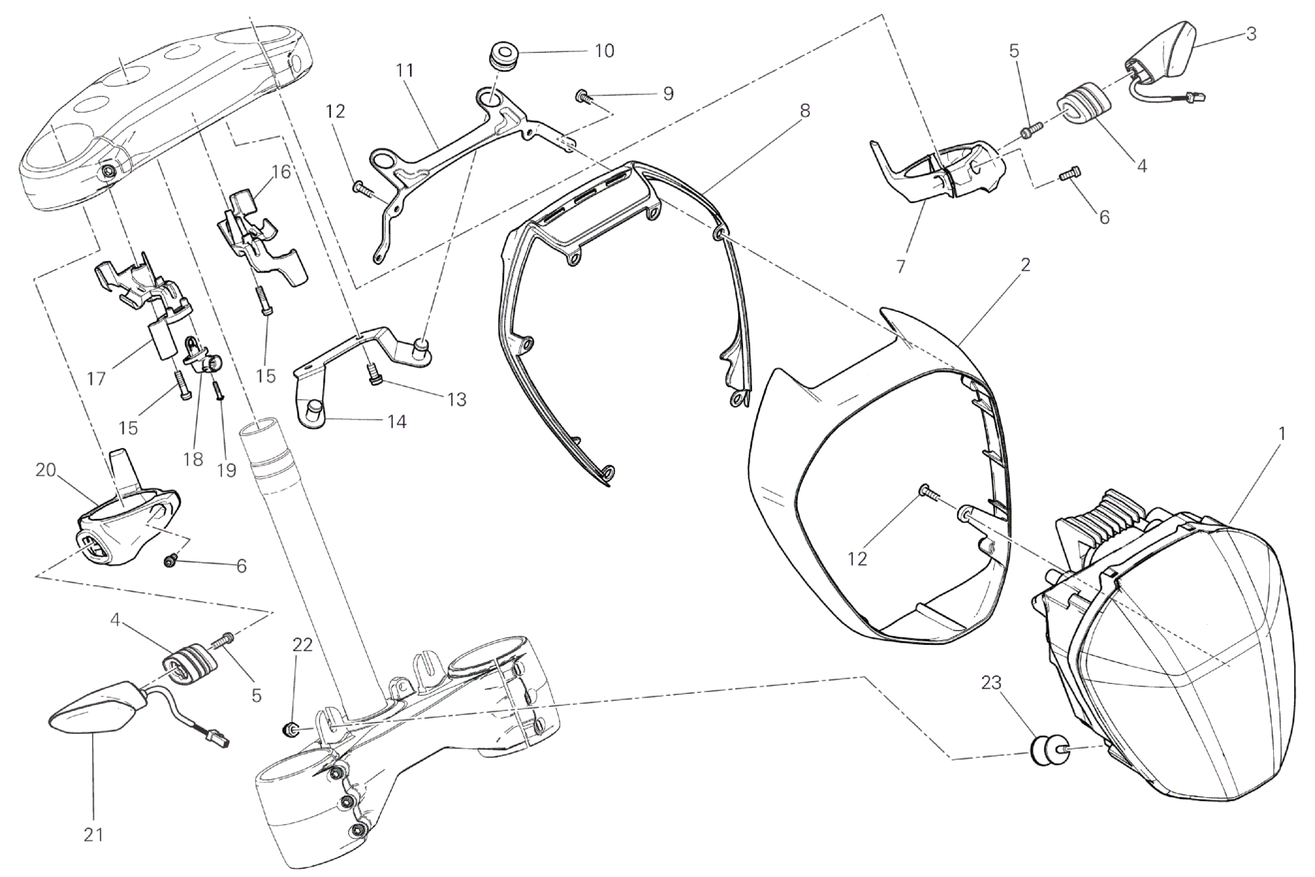 HEADLIGHT (AUS,EUR,FRA)