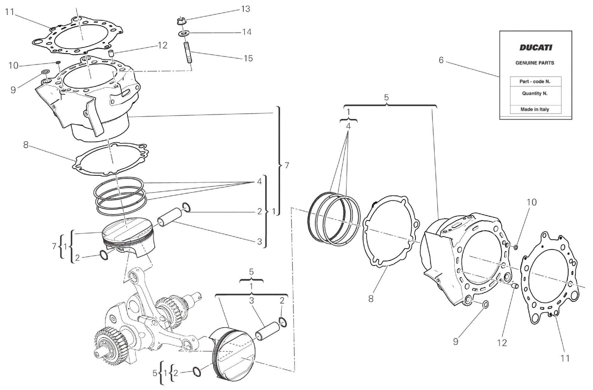 CYLINDERS - PISTONS