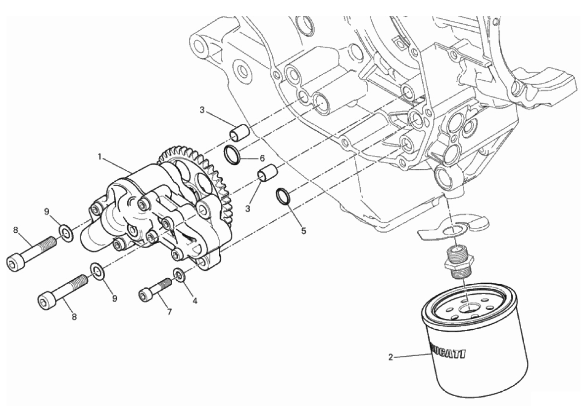 OIL PUMP - FILTER 