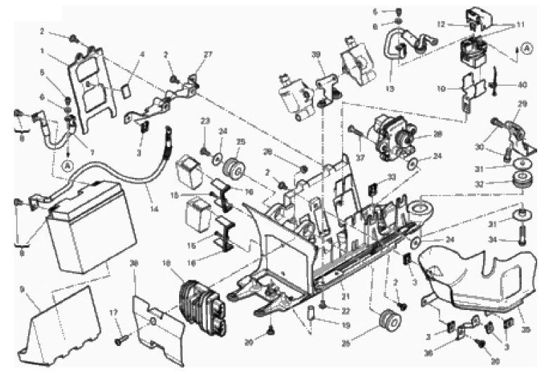 BATTERY HOLDER 