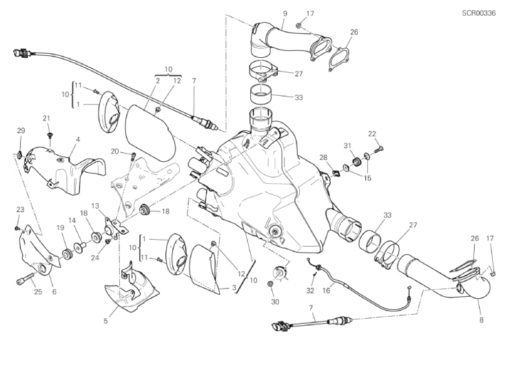 30A EXHAUST MANIFOLD (27/44)