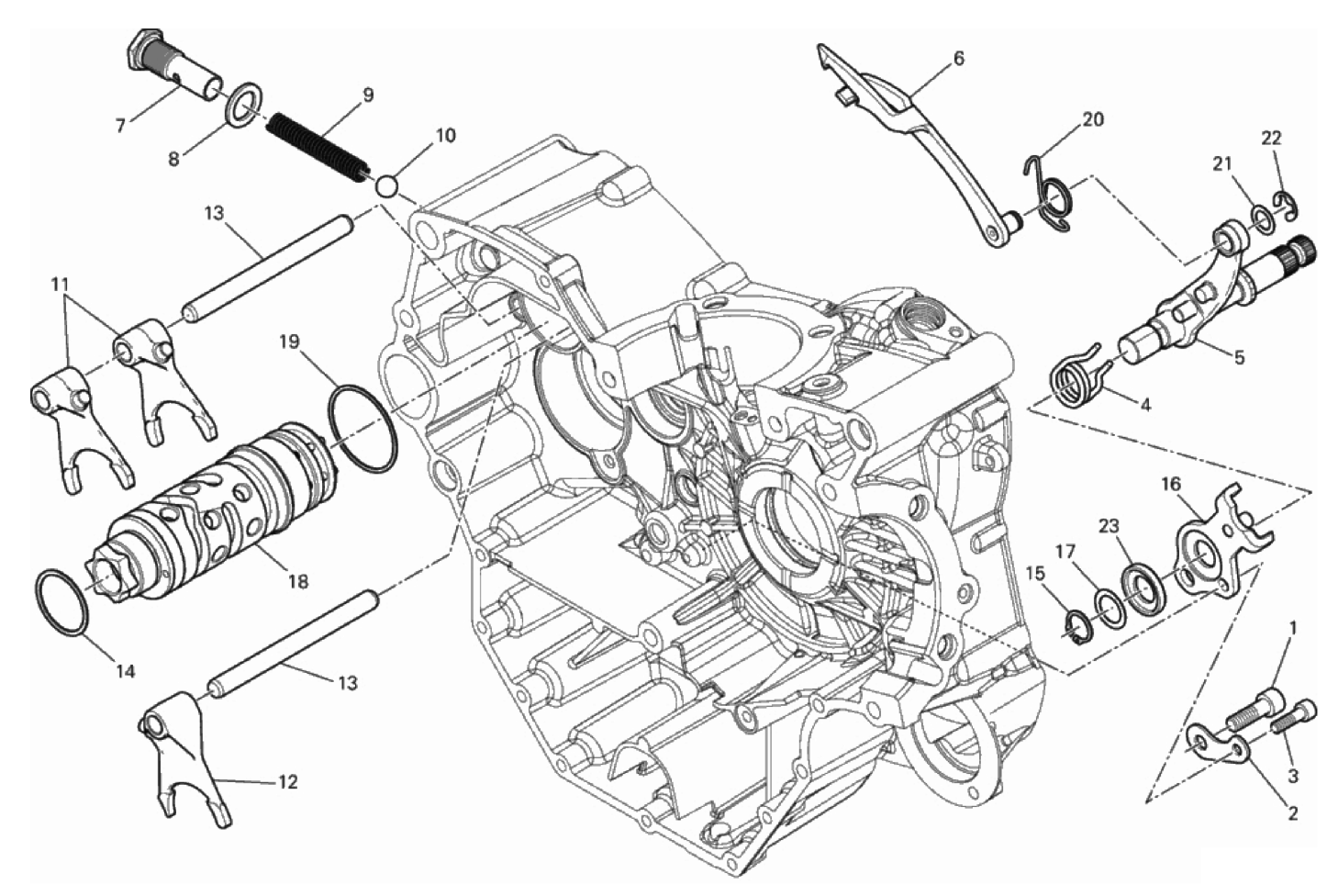 GEAR CHANGE MECHANISM