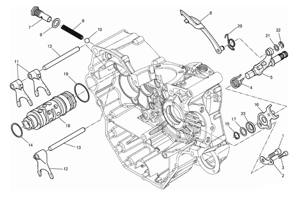 GEAR CHANGE MECHANISM 