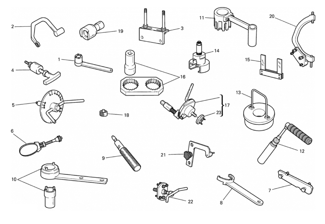 WORKSHOP SERVICE TOOLS 