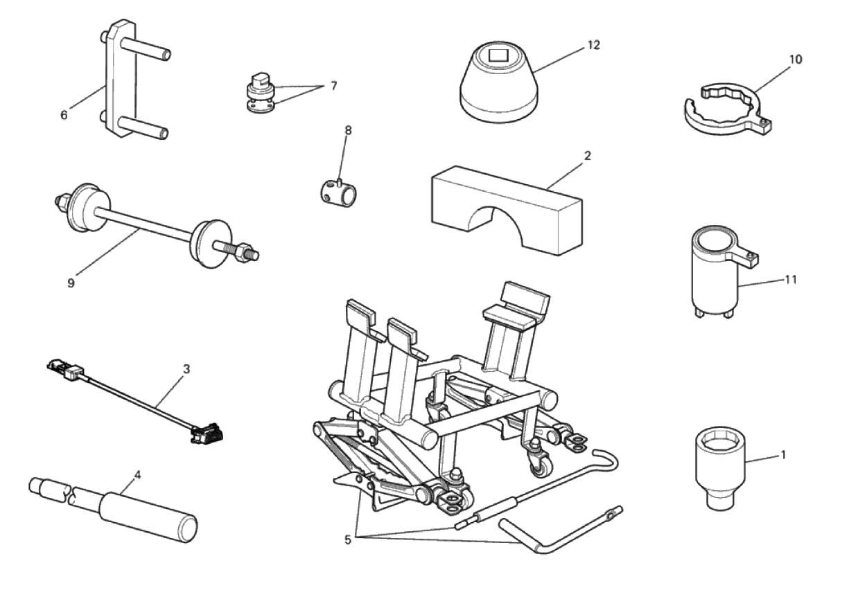 WORKSHOP SERVICE TOOLS 