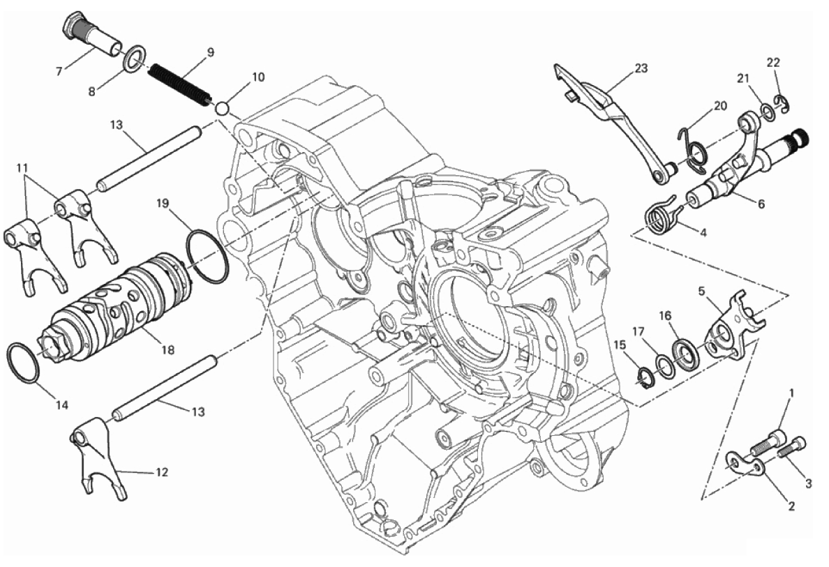 GEAR CHANGE MECHANISM 