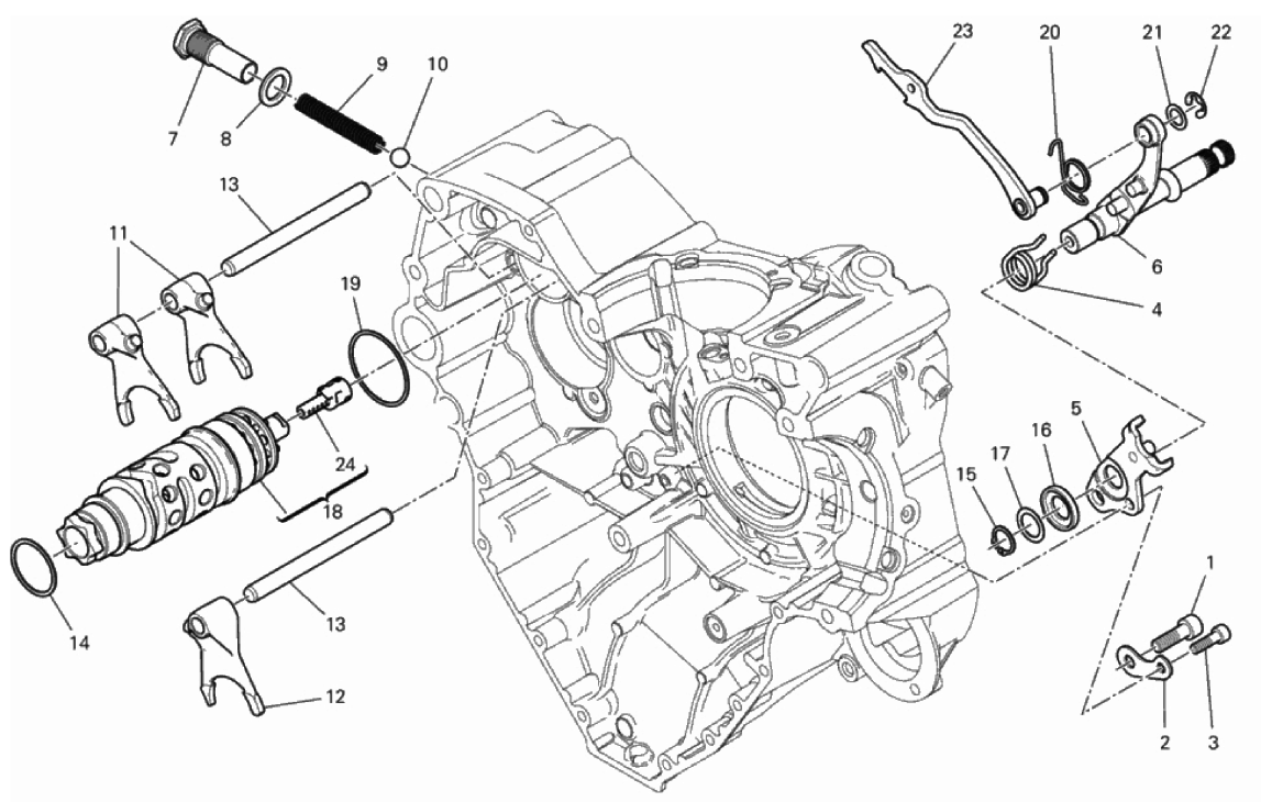 GEAR CHANGE MECHANISM 