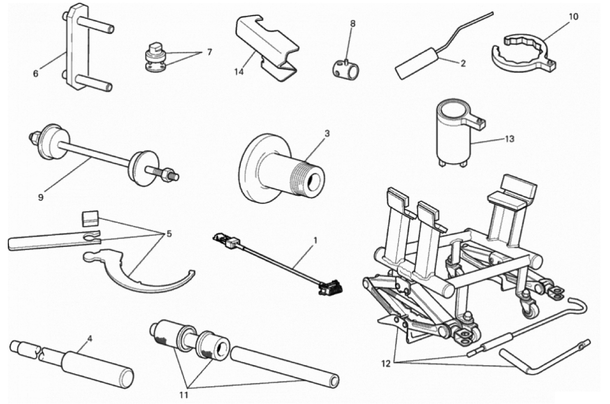 WORKSHOP SERVICE TOOLS 