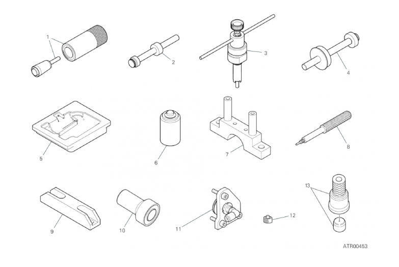 01C WORKSHOP SERVICE TOOLS (ENGINE) (3/4)