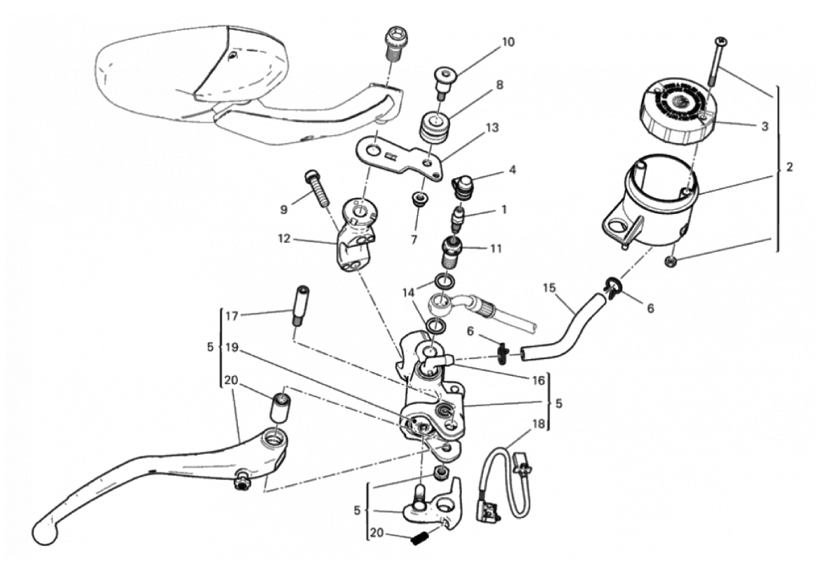 FRONT BRAKE PUMP 