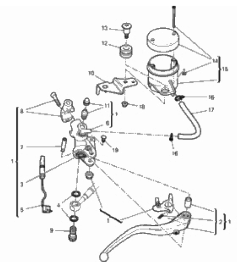 FRONT BRAKE PUMP 