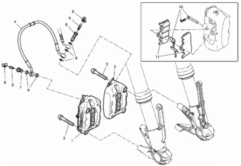 FRONT BRAKE SYSTEM 