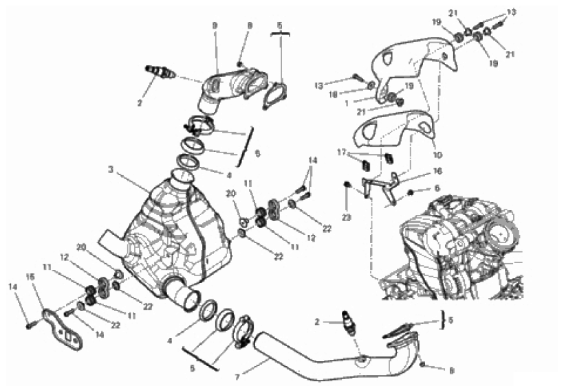 EXHAUST MANIFOLD 