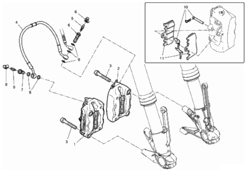 FRONT BRAKE SYSTEM 