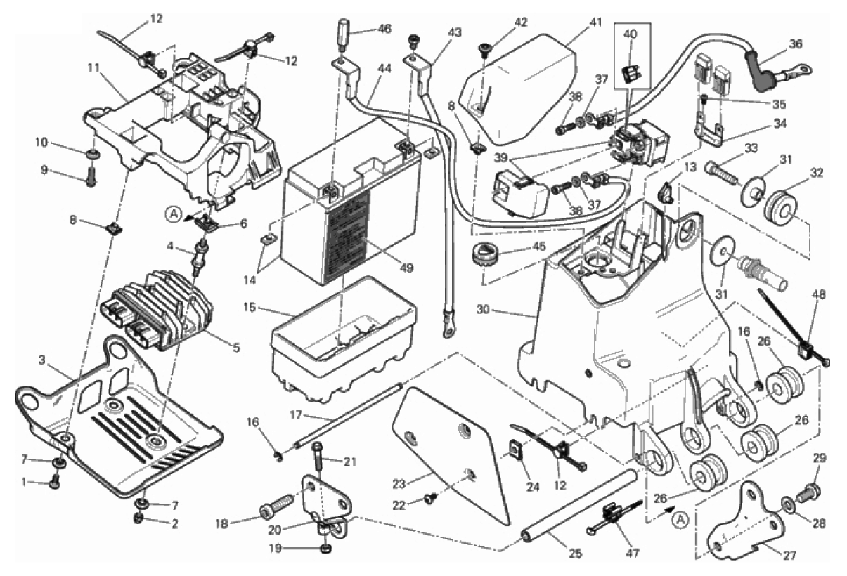 BATTERY HOLDER 