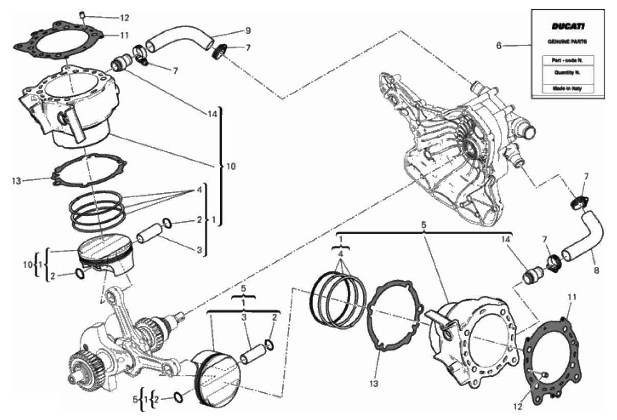 CYLINDERS - PISTONS 