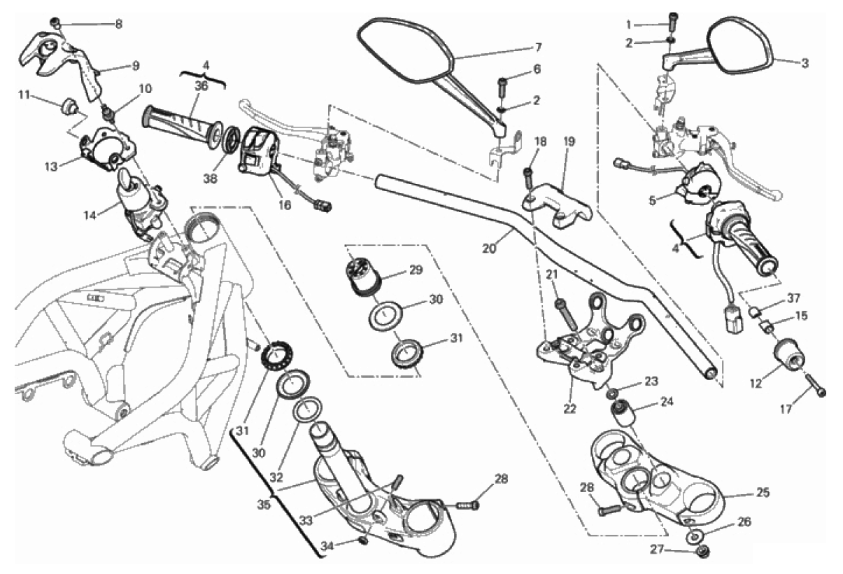 HANDLEBAR AND CONTROLS 