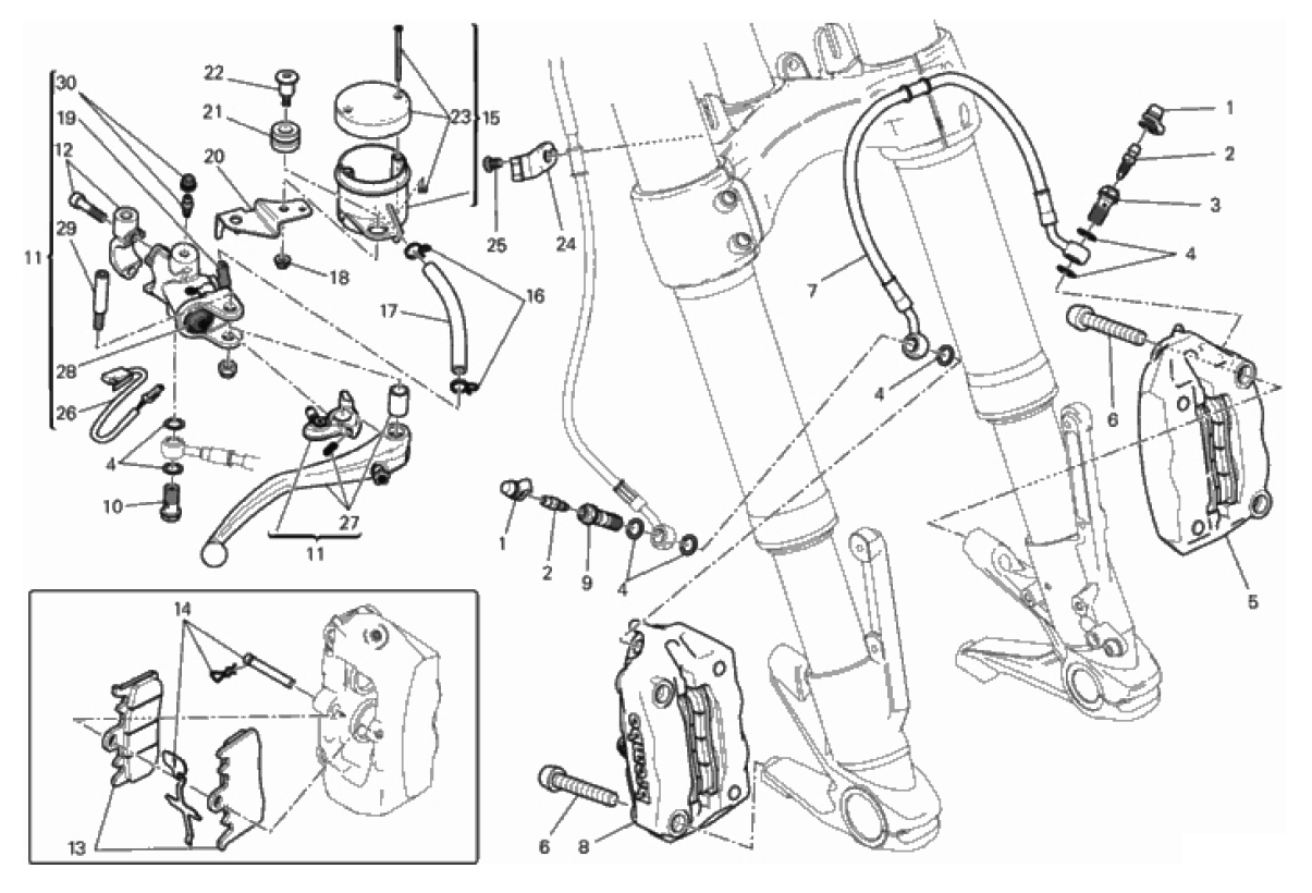 FRONT BRAKE SYSTEM 