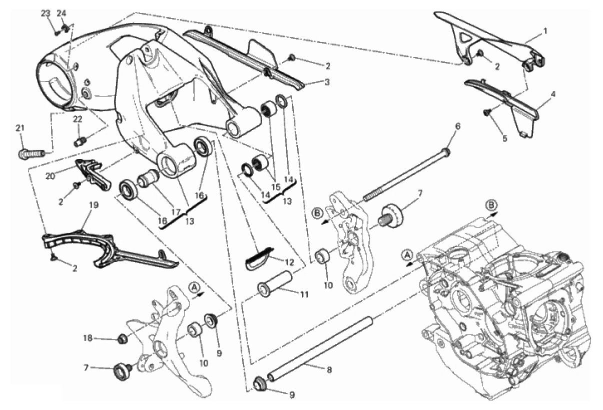 REAR SWINGING ARM 