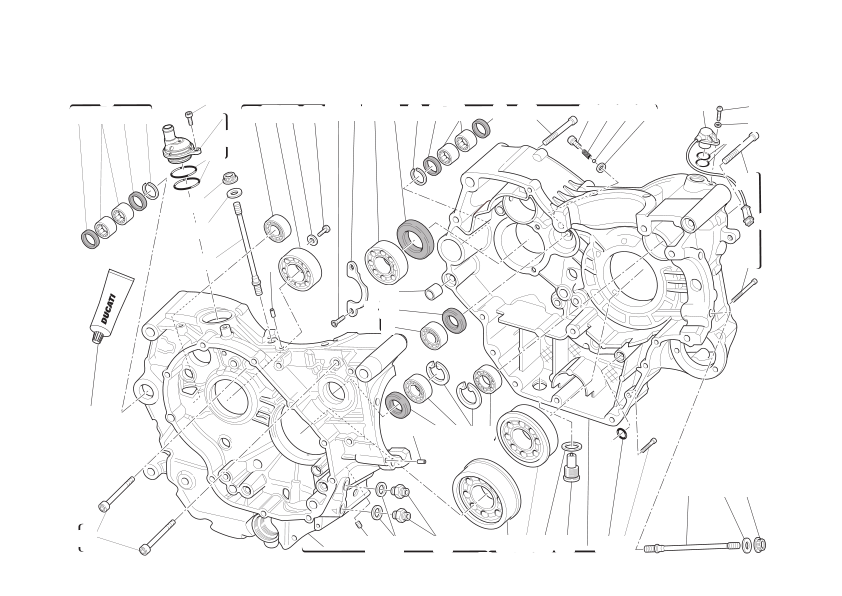 Crankcase halves