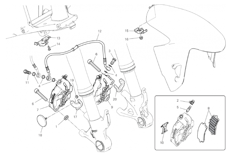 FRONT BRAKE SYSTEM 