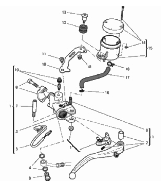 FRONT BRAKE PUMP 