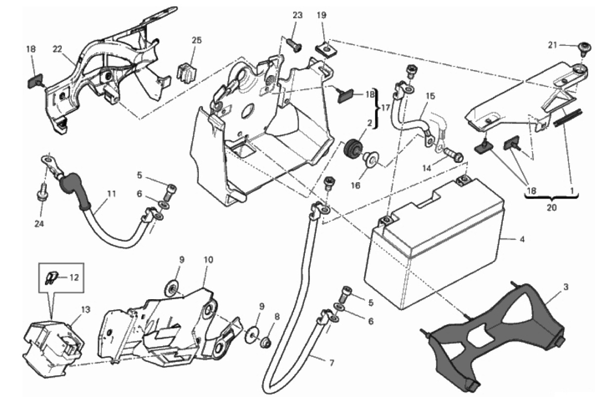 BATTERY HOLDER 