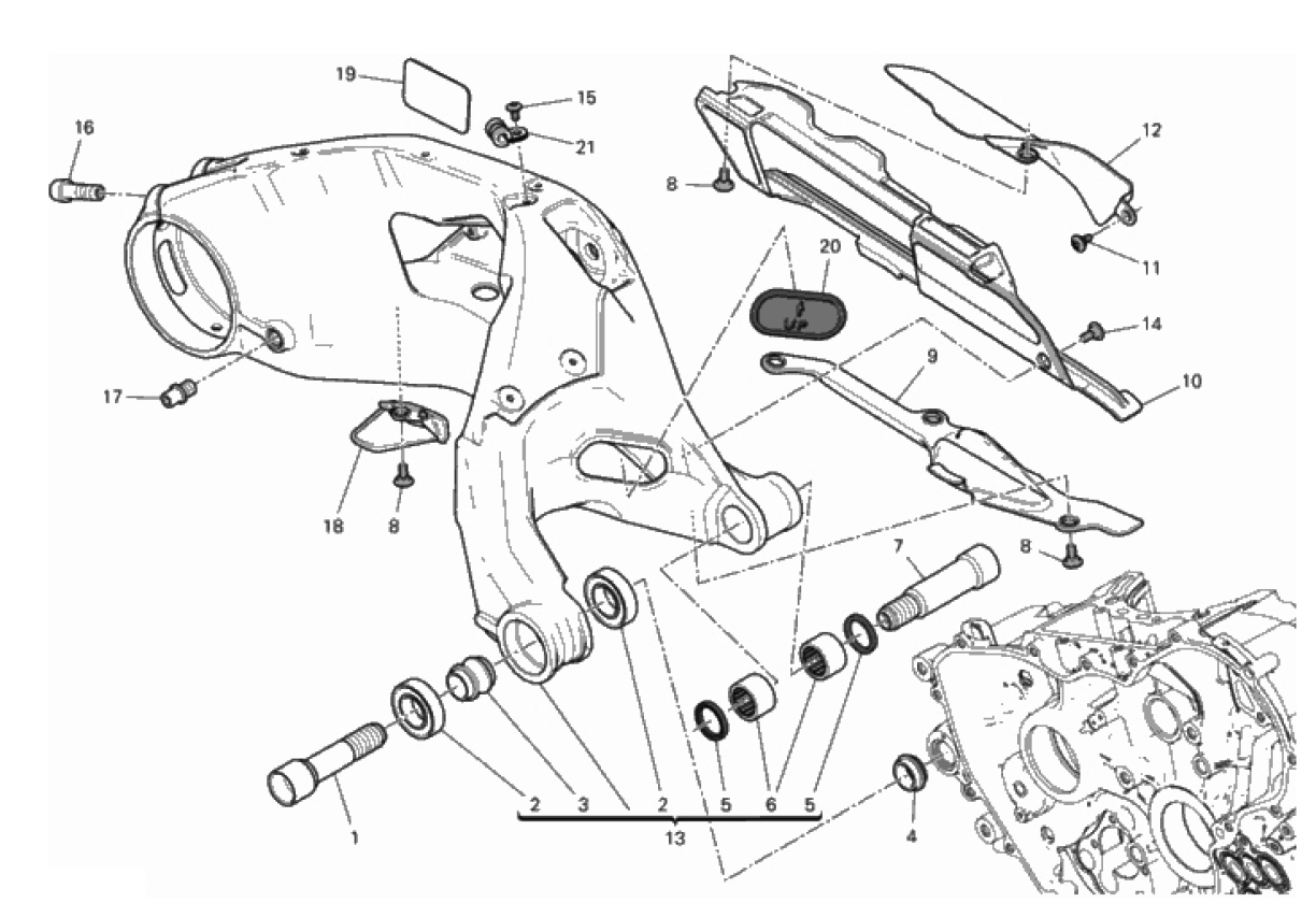 REAR SWINGING ARM 