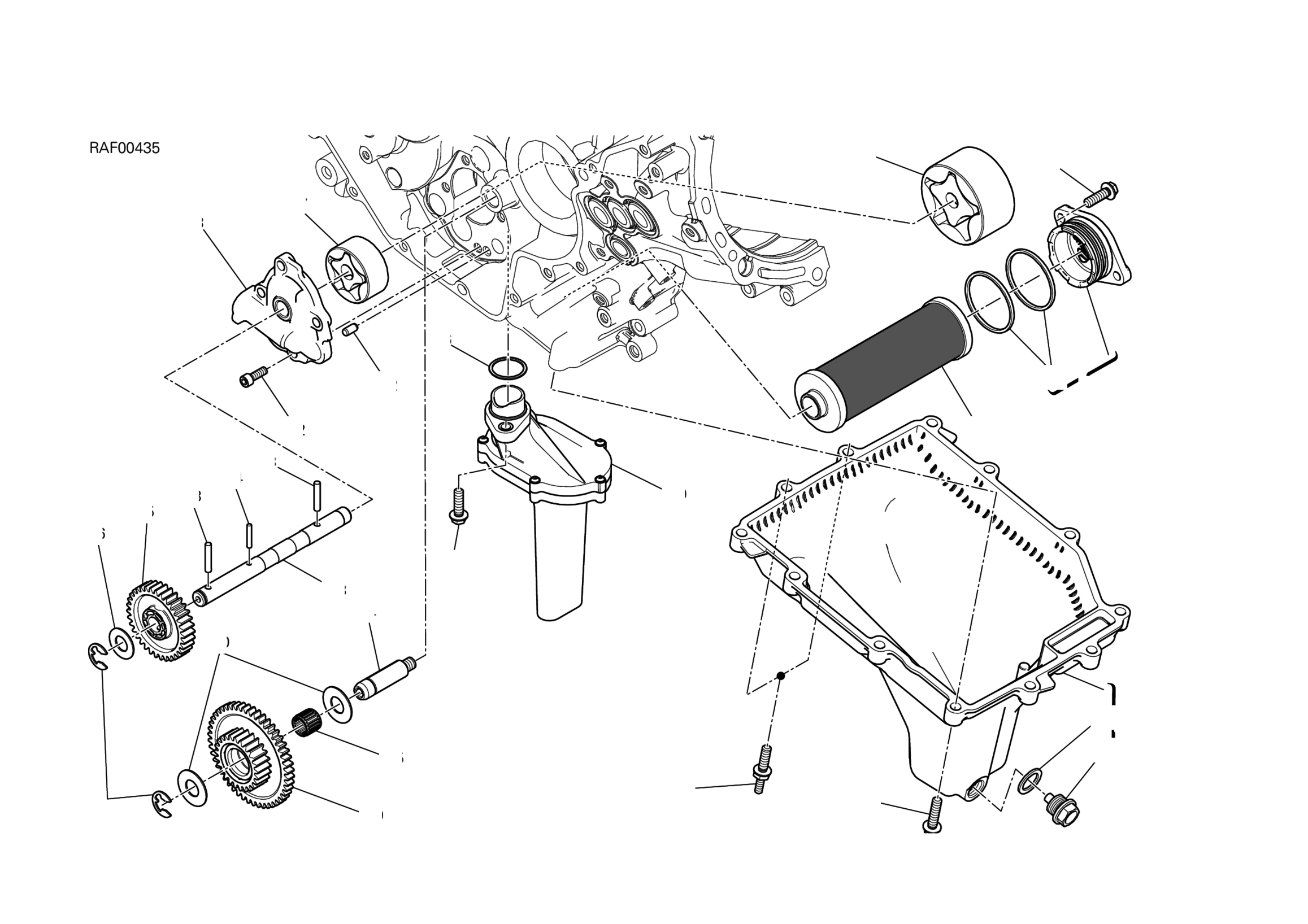 FILTERS AND OIL PUMP 