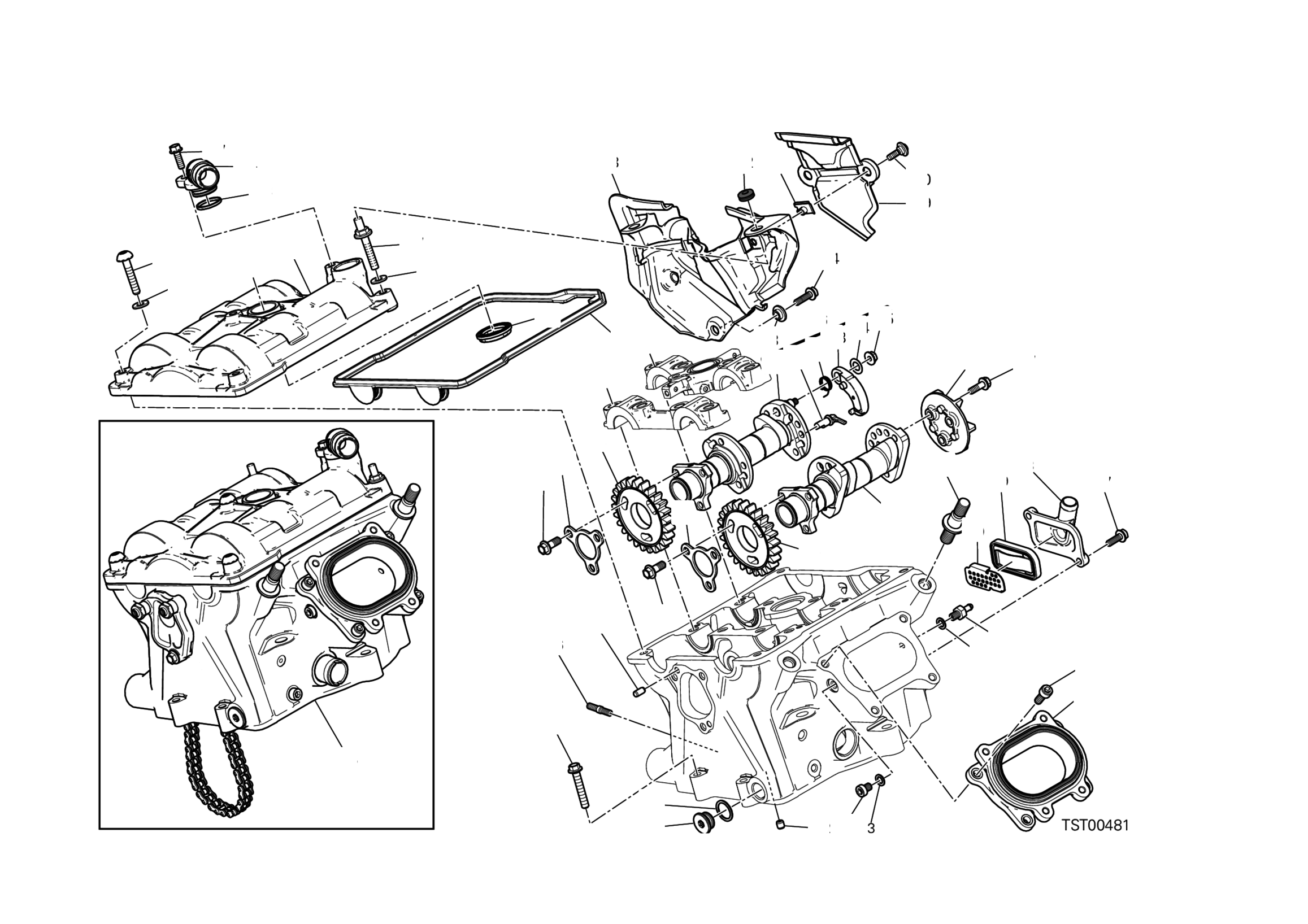 VERTICAL CYLINDER HEAD - TIMING