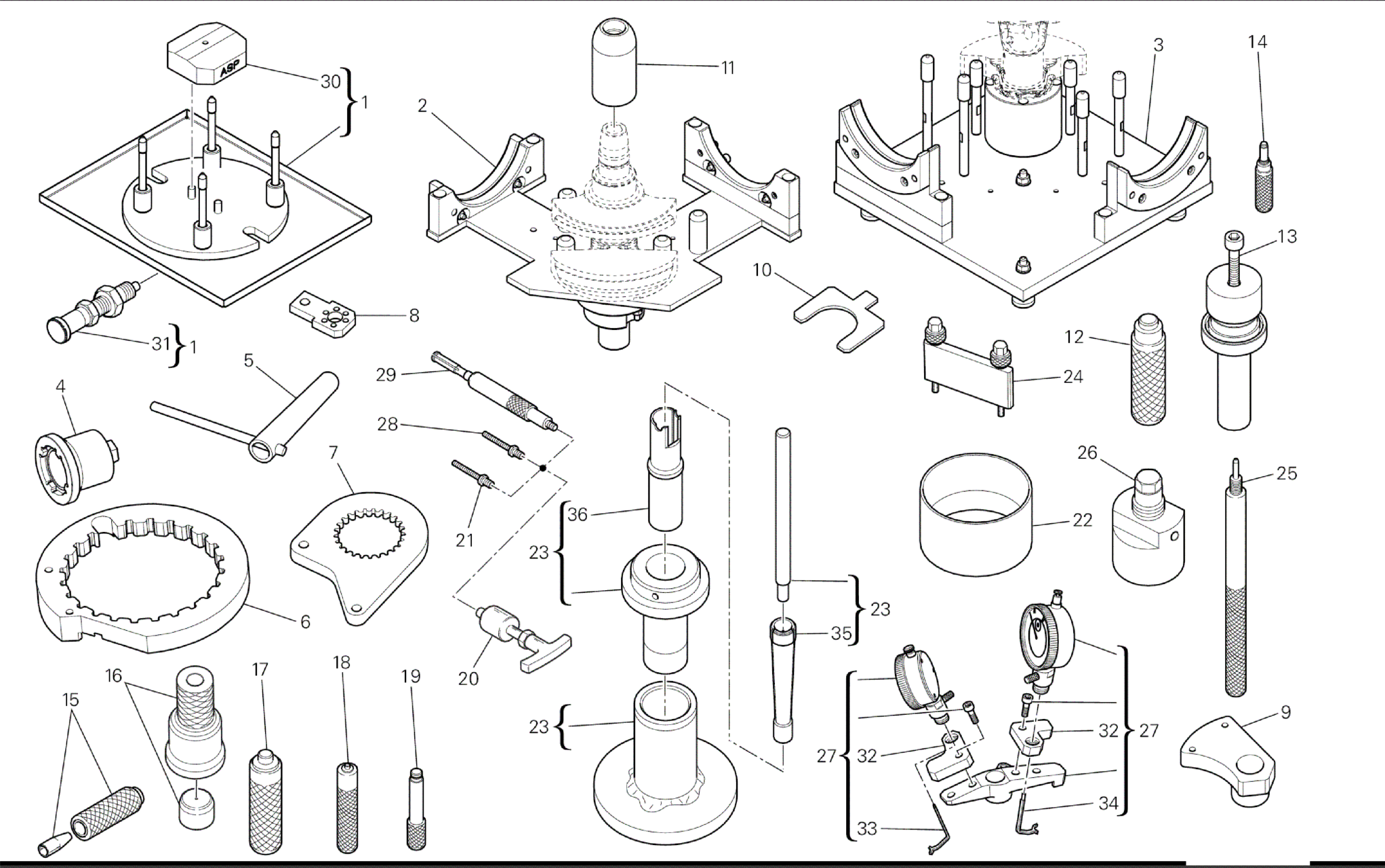 WORKSHOP SERVICE TOOLS