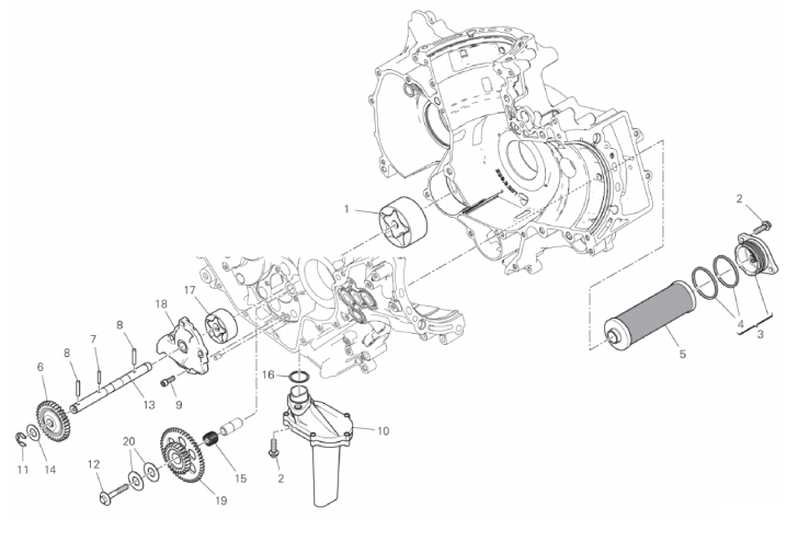 OIL PUMP - FILTER 