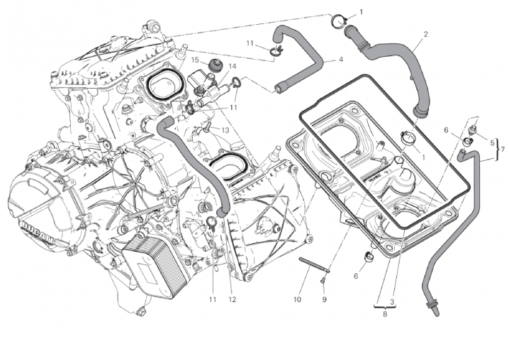 AIR INTAKE - OIL BREATHER 