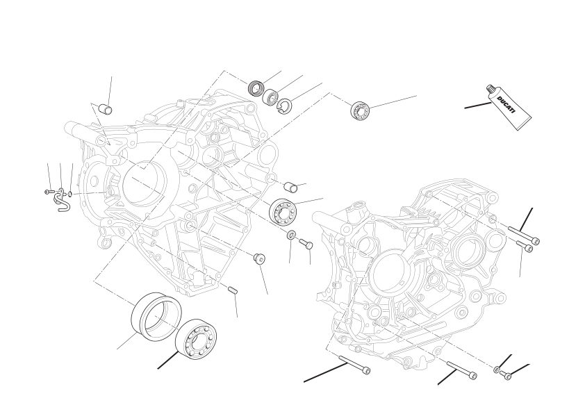 Crankcase halves