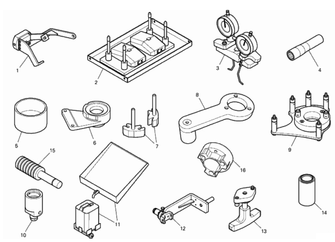 WORKSHOP SERVICE TOOLS (ENGINE) 