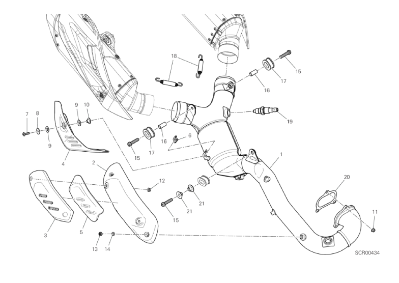 30A EXHAUST MANIFOLD (23/34)