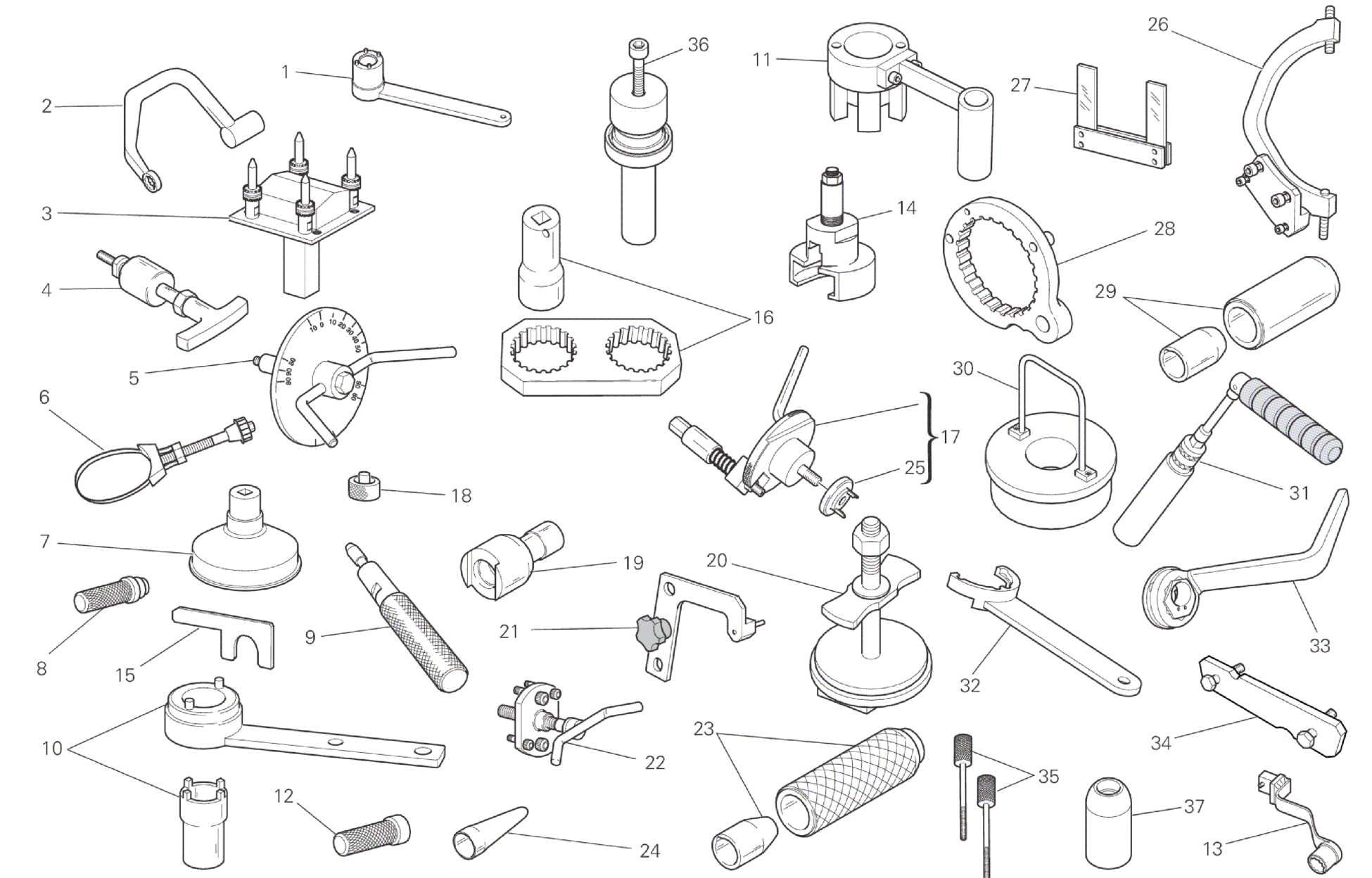 WORKSHOP SERVICE TOOLS (ENGINE)