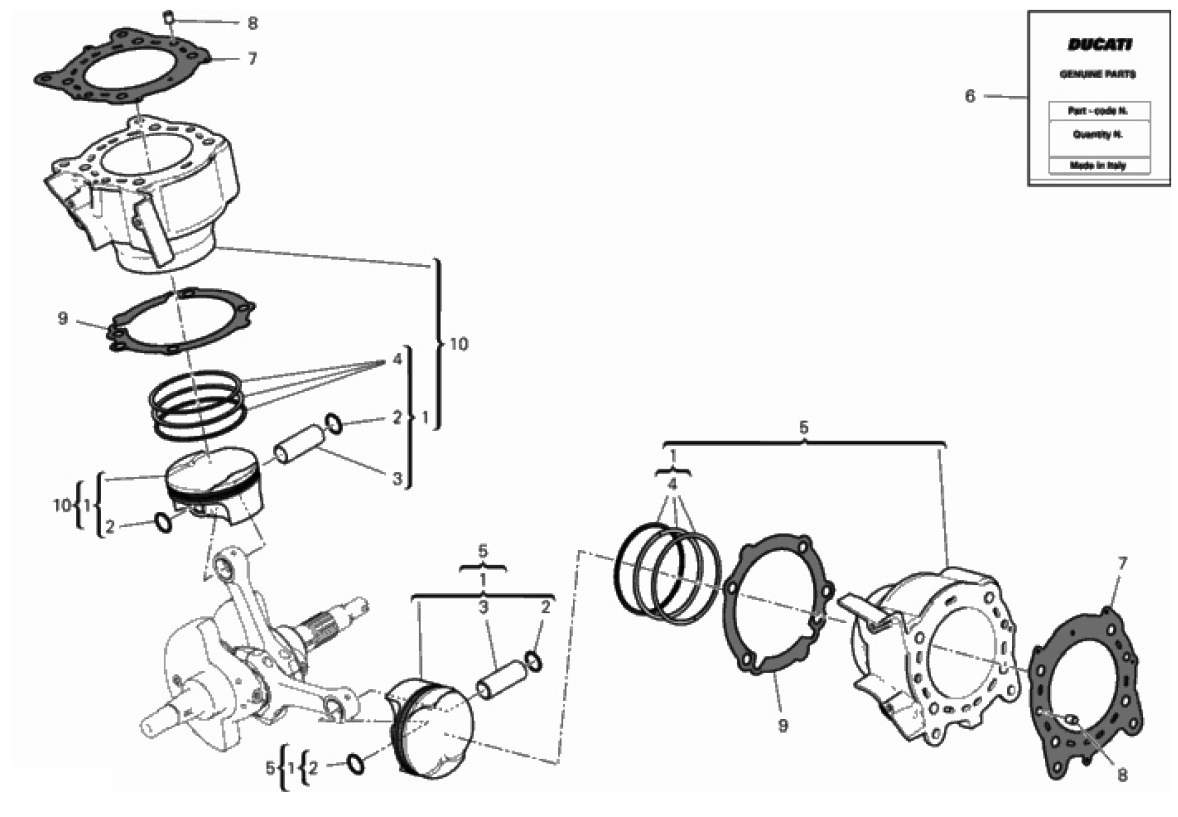 CYLINDERS - PISTONS 