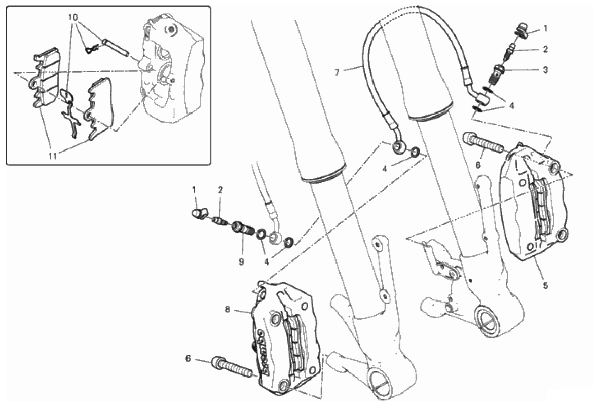 FRONT BRAKE SYSTEM 