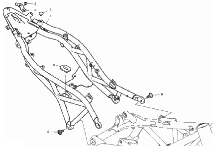 REAR FRAME COMP. 