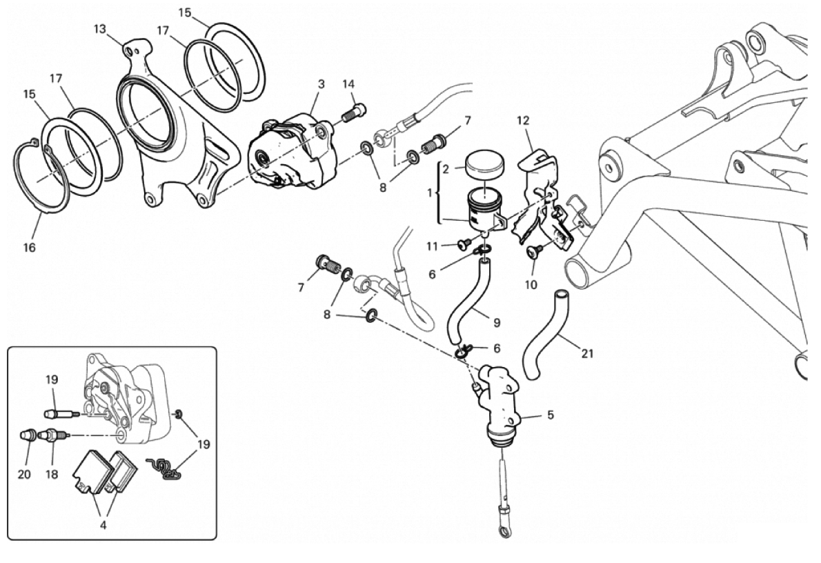 REAR BRAKE SYSTEM 