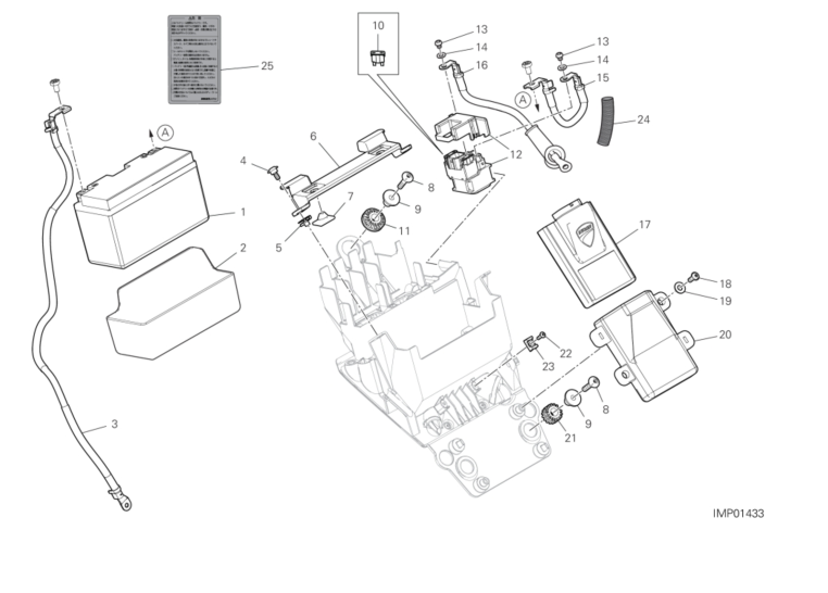 12B BATTERY HOLDER (3/10)