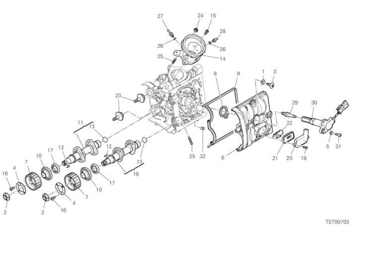 11B HORIZONTAL HEAD - TIMING SYSTEM (15/17)