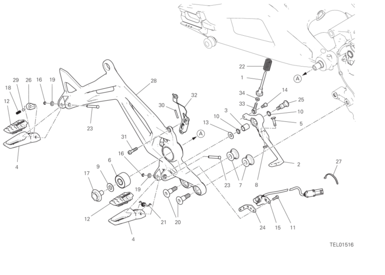 25B FOOTRESTS, RIGHT (19/40)